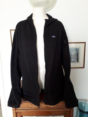 Patagonia Women's Black Utility Fleece Jacket with Hood
